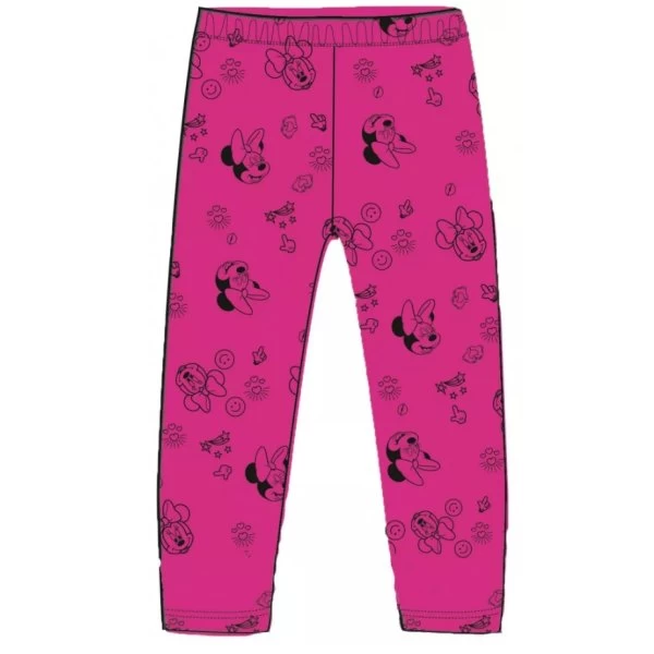Disney Baby Minnie Thermo Leggings Gefüttert Köpfe Pink Schwarz 1 Disney Baby Minnie Thermo Leggings Gefüttert Köpfe Pink Schwarz