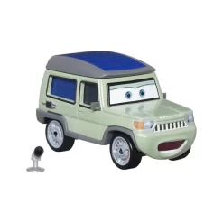 Disney Cars 3 - Die Cast - Miles Axelrod Open Mouth