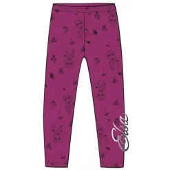 Disney Frozen Elsa Thermo Leggings Gefüttert Bordeaux