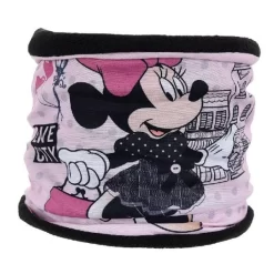 Disney Minnie Loop Schlauchschal Schal Schwarz Rosa