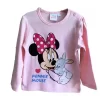 Disney Minnie Mouse Babyshirt Sweatshirt Rosa Minnie Maus Und Hase Shirt 100% Baumwolle