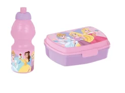 Euromic - Disney Princess - Lunch Box & Water Bottle